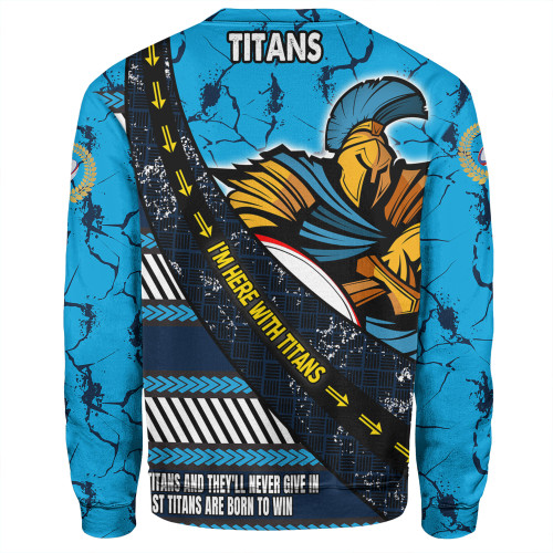 Gold Coast Titans Sport Sweatshirt - Theme Song For Rugby With Sporty Style Gold Coast Titans Sport Sweatshirt - Theme Song For Rugby With Sporty Style