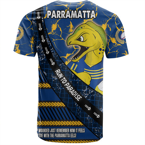 Parramatta Eels Sport T-Shirt - Theme Song For Rugby With Sporty Style Parramatta Eels Sport T-Shirt - Theme Song For Rugby With Sporty Style