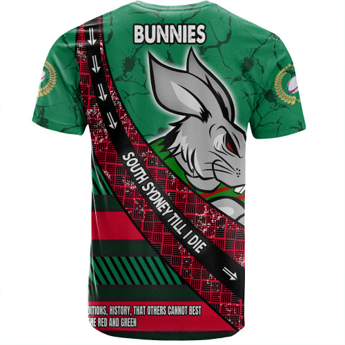South Sydney Rabbitohs T-Shirt - Theme Song For Rugby With Sporty Style South Sydney Rabbitohs T-Shirt - Theme Song For Rugby With Sporty Style