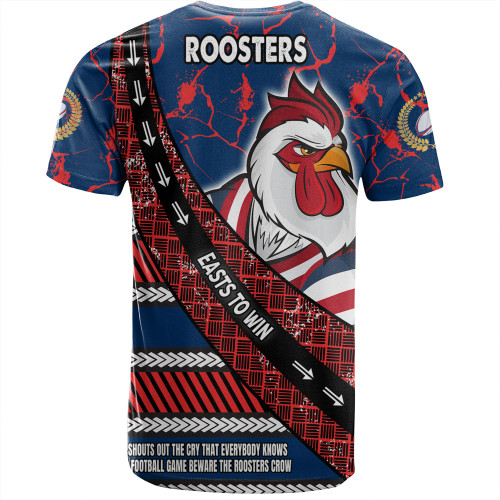 Sydney Roosters T-Shirt - Theme Song For Rugby With Sporty Style Sydney Roosters T-Shirt - Theme Song For Rugby With Sporty Style