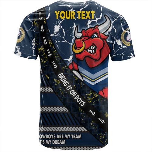 North Queensland Cowboys T-Shirt - Theme Song For Rugby With Sporty Style North Queensland Cowboys T-Shirt - Theme Song For Rugby With Sporty Style