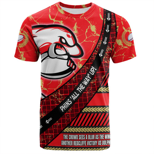 Redcliffe Dolphins T-Shirt - Theme Song For Rugby With Sporty Style