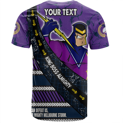Melbourne Storm T-Shirt - Theme Song For Rugby With Sporty Style Melbourne Storm T-Shirt - Theme Song For Rugby With Sporty Style