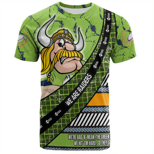 Canberra Raiders T-Shirt - Theme Song For Rugby With Sporty Style