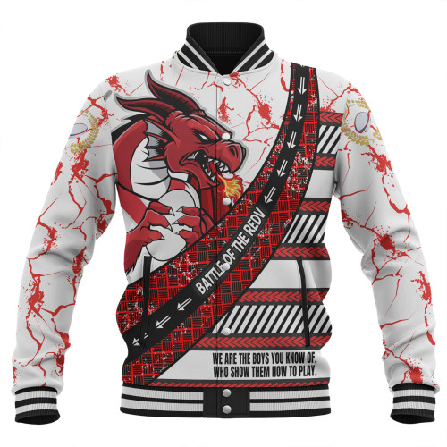 St. George Illawarra Dragons Baseball Jacket - Theme Song For With Sporty Style