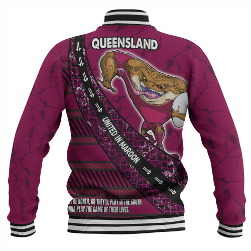 Cane Toads Sport Baseball Jacket - Theme Song For Rugby With Sporty Style Cane Toads Sport Baseball Jacket - Theme Song For Rugby With Sporty Style