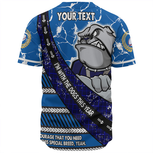 Canterbury-Bankstown Bulldogs Baseball Shirt - Theme Song For Rugby With Sporty Style Canterbury-Bankstown Bulldogs Baseball Shirt - Theme Song For Rugby With Sporty Style