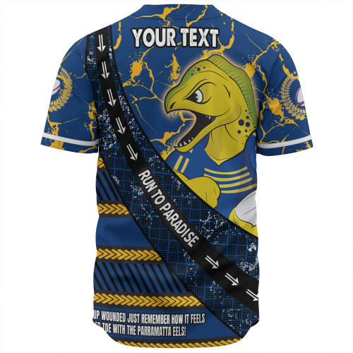 Parramatta Eels Sport Baseball Shirt - Theme Song For Rugby With Sporty Style Parramatta Eels Sport Baseball Shirt - Theme Song For Rugby With Sporty Style