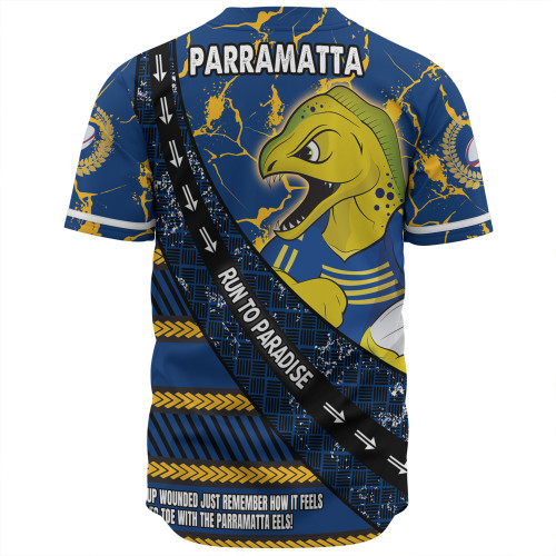 Parramatta Eels Sport Baseball Shirt - Theme Song For Rugby With Sporty Style Parramatta Eels Sport Baseball Shirt - Theme Song For Rugby With Sporty Style
