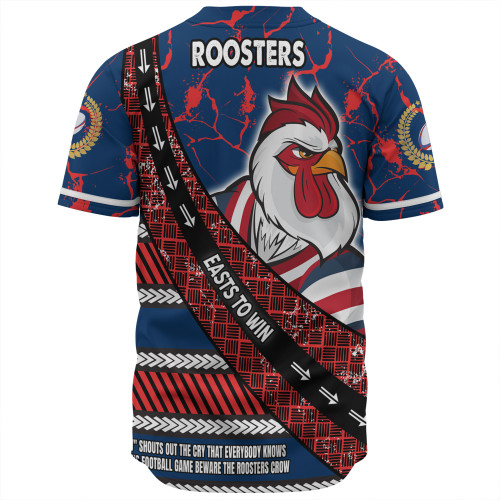 Sydney Roosters Baseball Shirt - Theme Song For Rugby With Sporty Style Sydney Roosters Baseball Shirt - Theme Song For Rugby With Sporty Style