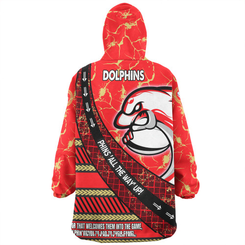 Redcliffe Dolphins Snug Hoodie - Theme Song For Rugby With Sporty Style Redcliffe Dolphins Snug Hoodie - Theme Song For Rugby With Sporty Style