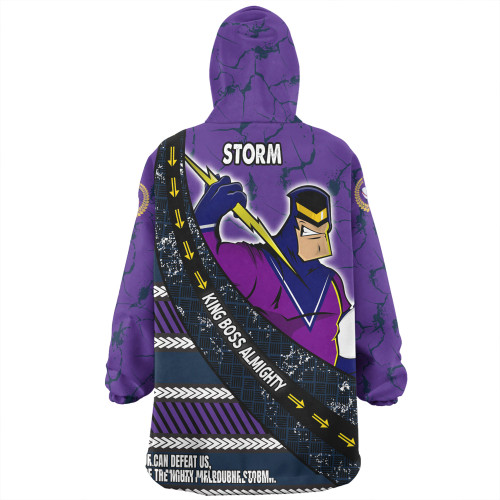 Melbourne Storm Snug Hoodie - Theme Song For Rugby With Sporty Style Melbourne Storm Snug Hoodie - Theme Song For Rugby With Sporty Style