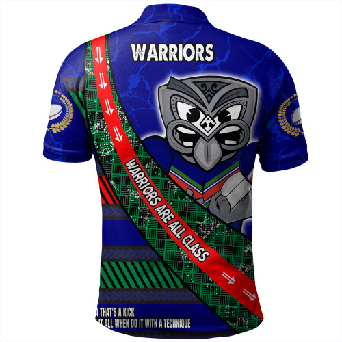 New Zealand Warriors Sport Polo Shirt - Theme Song For Rugby With Sporty Style