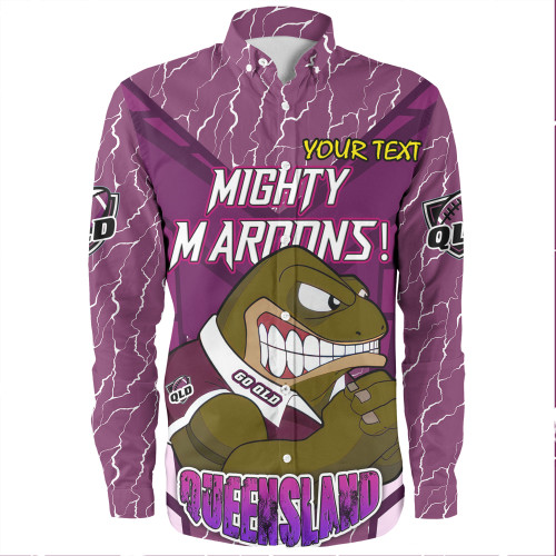 Cane Toads Sport Long Sleeve Shirt - Custom Mighty Maroons Cane Toads Sport Long Sleeve Shirt - Custom Mighty Maroons