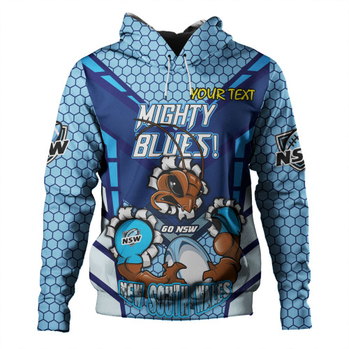 Cockroach Sport Hoodie - Custom Mighty Blues Cockroach Sport Hoodie - Custom Mighty Blues