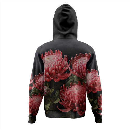 Australia Waratah Hoodie - Red Waratah Flowers Fine Art Ver1 Hoodie Australia Waratah Hoodie - Red Waratah Flowers Fine Art Ver1 Hoodie