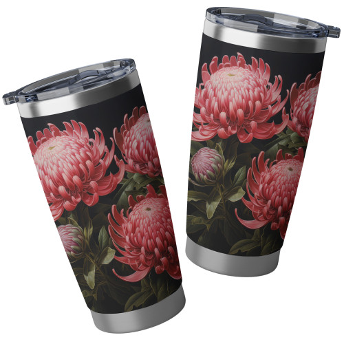 Australia Waratah Tumbler - Red Waratah Flowers Fine Art Ver1 Tumbler Australia Waratah Tumbler - Red Waratah Flowers Fine Art Ver1 Tumbler