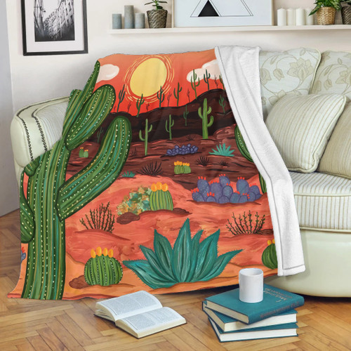 Australia Travelling Blanket - Australian Desert Blanket Australia Travelling Blanket - Australian Desert Blanket