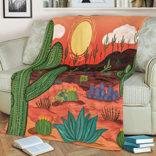 Australia Travelling Blanket - Australian Desert Blanket Australia Travelling Blanket - Australian Desert Blanket