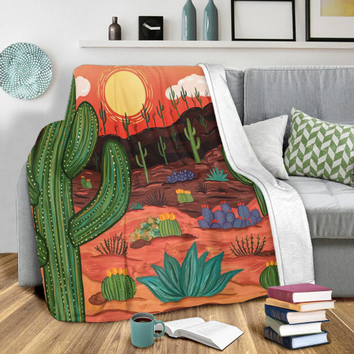 Australia Travelling Blanket - Australian Desert Blanket Australia Travelling Blanket - Australian Desert Blanket