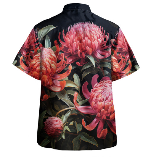 Australia Waratah Hawaiian Shirt - Red Waratah Flowers Fine Art Ver3 Hawaiian Shirt Australia Waratah Hawaiian Shirt - Red Waratah Flowers Fine Art Ver3 Hawaiian Shirt
