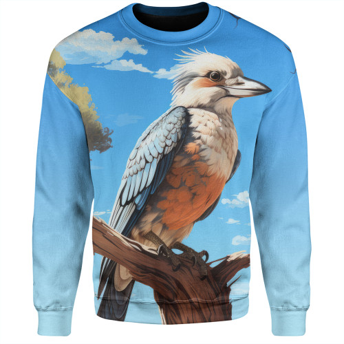Australia Kookaburra Sweatshirt - Kookaburra With Blue Sky Sweatshirt