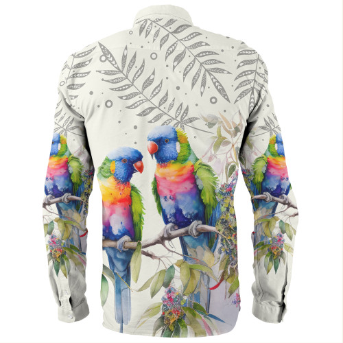 Australia Rainbow Lorikeets Long Sleeve Shirts - Rainbow Lorikeets Birds Art Long Sleeve Shirts Australia Rainbow Lorikeets Long Sleeve Shirts - Rainbow Lorikeets Birds Art Long Sleeve Shirts