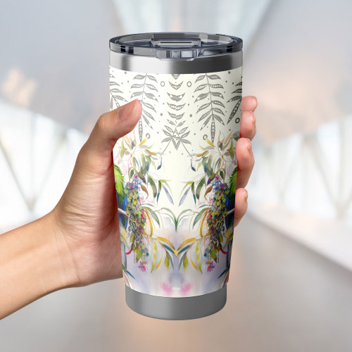 Australia Rainbow Lorikeets Tumbler - Rainbow Lorikeets Birds Art Tumbler Australia Rainbow Lorikeets Tumbler - Rainbow Lorikeets Birds Art Tumbler