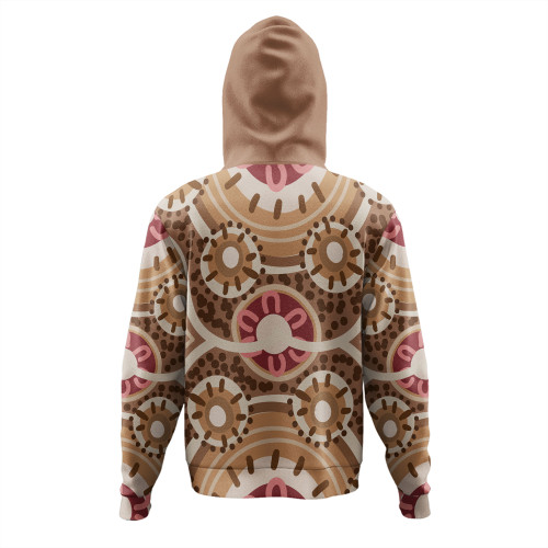 Australia Aboriginal Hoodie - Aboriginal Dot Art Style Painting Inspired Hoodie Australia Aboriginal Hoodie - Aboriginal Dot Art Style Painting Inspired Hoodie