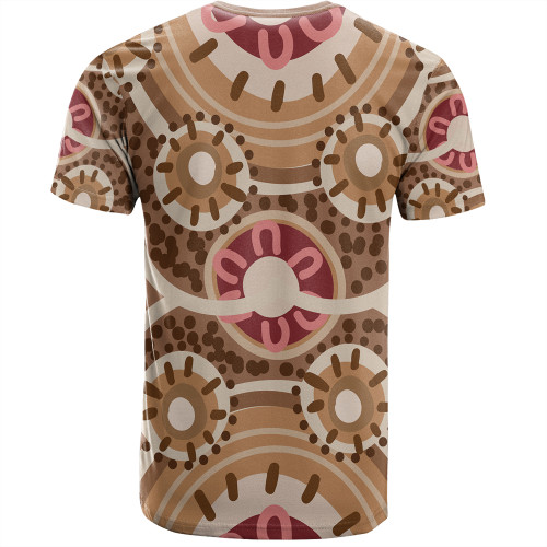 Australia Aboriginal T-shirt - Aboriginal Dot Art Style Painting Inspired T-shirt Australia Aboriginal T-shirt - Aboriginal Dot Art Style Painting Inspired T-shirt