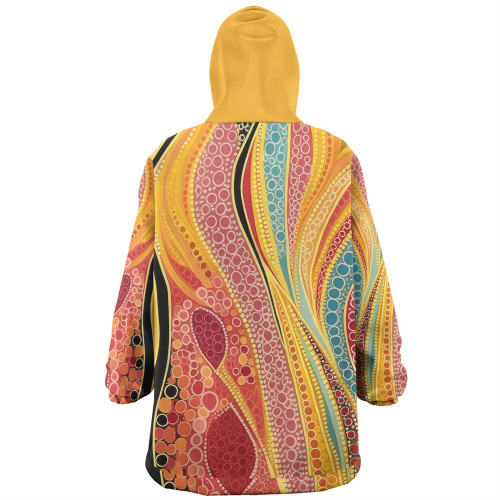 Australia Aboriginal Snug Hoodie - Indigenous Aboriginal Art Dot Color Snug Hoodie Australia Aboriginal Snug Hoodie - Indigenous Aboriginal Art Dot Color Snug Hoodie