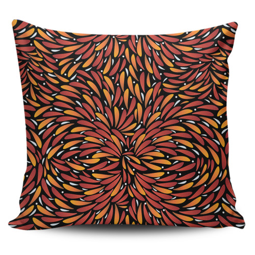 Australia Aboriginal Pillow Covers - Aboriginal Bush Leaves Seamless Texture Pillow Covers Australia Aboriginal Pillow Covers - Aboriginal Bush Leaves Seamless Texture Pillow Covers