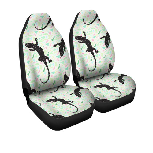Australia Goanna Car Seat Covers - Aboriginal Goanna Dot Art Colorful Inspired  Car Seat Covers Australia Goanna Car Seat Covers - Aboriginal Goanna Dot Art Colorful Inspired  Car Seat Covers