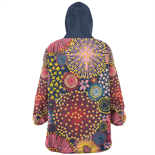 Australia Blooming Bright Flowers Snug Hoodie - Blooming Bright Flowers Meadow Seamless Art Inspired Snug Hoodie Australia Blooming Bright Flowers Snug Hoodie - Blooming Bright Flowers Meadow Seamless Art Inspired Snug Hoodie