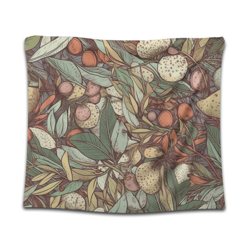 Australia Gumtree Tapestry - Australian Native Plants Tapestry Australia Gumtree Tapestry - Australian Native Plants Tapestry