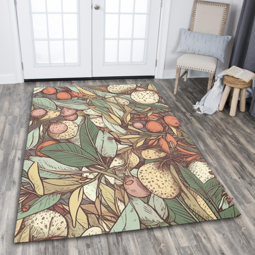 Australia Gumtree Area Rug - Australian Native Plants Area Rug Australia Gumtree Area Rug - Australian Native Plants Area Rug