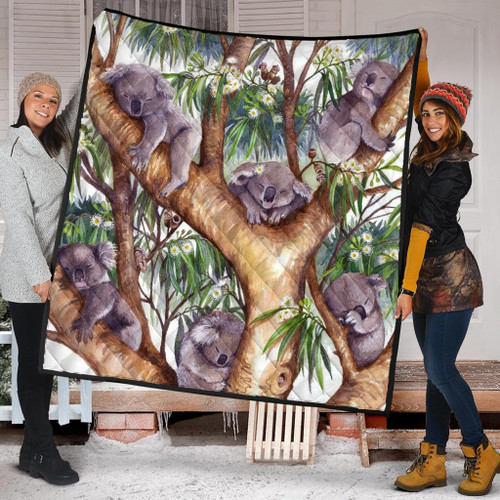 Australia Koala Quilt - Sleep Little One Quilt Australia Koala Quilt - Sleep Little One Quilt