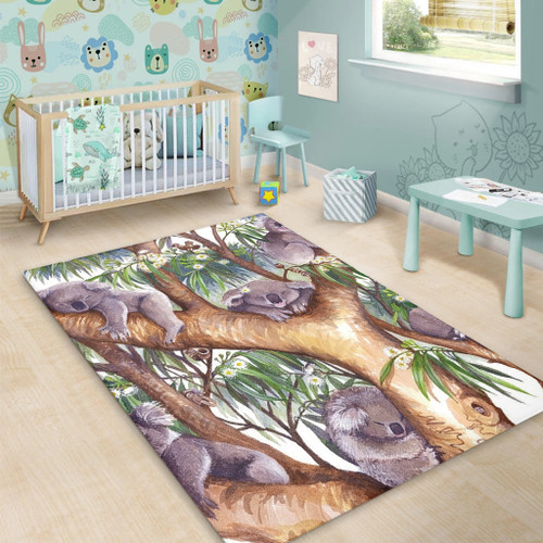 Australia Koala Area Rug - Sleep Little One Area Rug Australia Koala Area Rug - Sleep Little One Area Rug