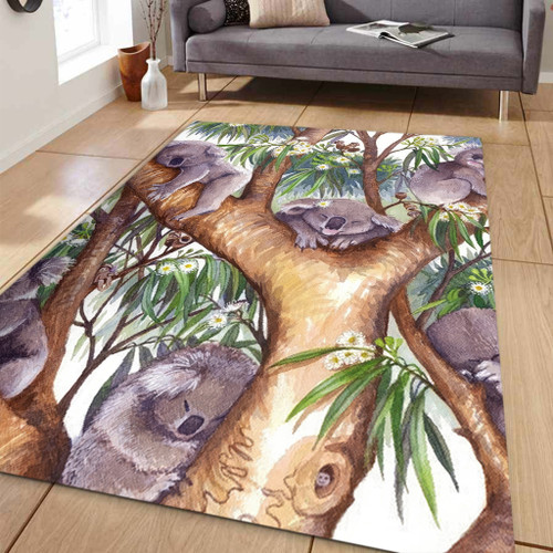 Australia Koala Area Rug - Sleep Little One Area Rug Australia Koala Area Rug - Sleep Little One Area Rug
