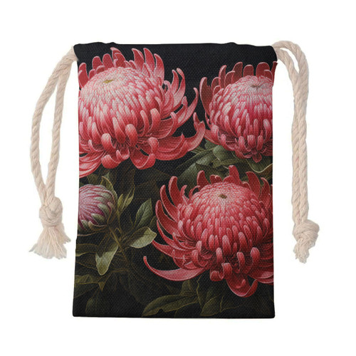 Australia Waratah Drawstring Bag - Waratah Flowers Fine Art Ver1 Drawstring Bag Australia Waratah Drawstring Bag - Waratah Flowers Fine Art Ver1 Drawstring Bag