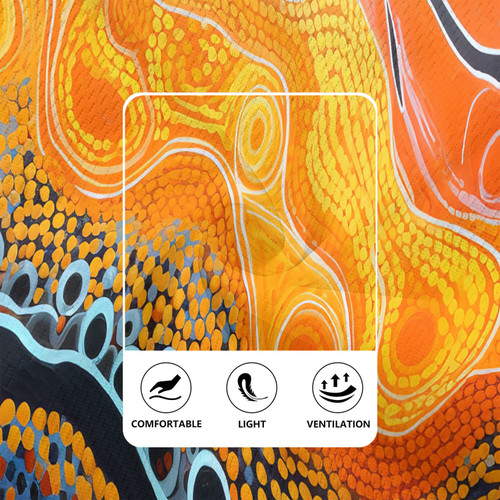 Australia Aboriginal Rugby Jersey - Aboriginal Indigenous Art Dot Inspired Design Rugby Jersey Australia Aboriginal Rugby Jersey - Aboriginal Indigenous Art Dot Inspired Design Rugby Jersey