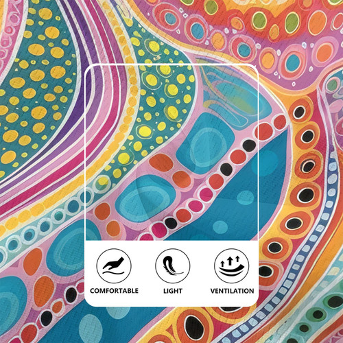 Australia Aboriginal Rugby Jersey - Aboriginal Colorful Dots Art Inspired Design Rugby Jersey Australia Aboriginal Rugby Jersey - Aboriginal Colorful Dots Art Inspired Design Rugby Jersey