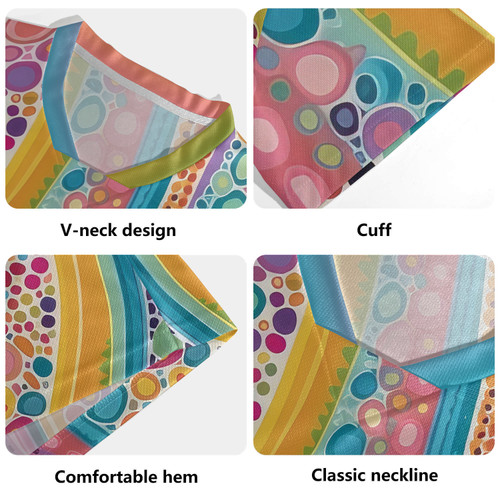 Australia Aboriginal Rugby Jersey - Aboriginal Colorful Dots Inspired Design Rugby Jersey Australia Aboriginal Rugby Jersey - Aboriginal Colorful Dots Inspired Design Rugby Jersey