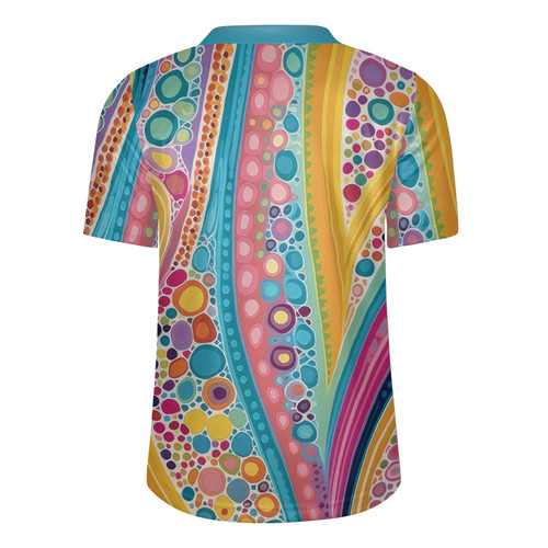 Australia Aboriginal Rugby Jersey - Aboriginal Colorful Dots Inspired Design Rugby Jersey Australia Aboriginal Rugby Jersey - Aboriginal Colorful Dots Inspired Design Rugby Jersey