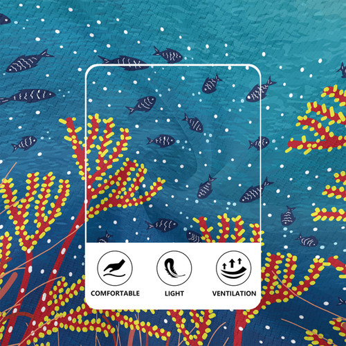 Australia Aboriginal Rugby Jersey - Aboriginal Underwater Art Inspired Design Rugby Jersey Australia Aboriginal Rugby Jersey - Aboriginal Underwater Art Inspired Design Rugby Jersey