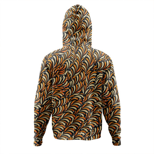 Australia Aboriginal Hoodie - Seamless Bush Leaves Hoodie
