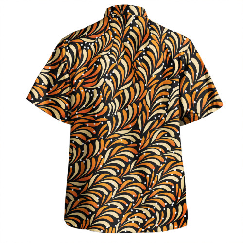 Australia Aboriginal Hawaiian Shirt - Seamless Bush Leaves Hawaiian Shirt