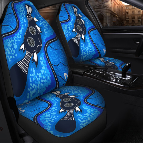 Australia Aboriginal Car Seat Covers - Platypus Art Car Seat Covers Australia Aboriginal Car Seat Covers - Platypus Art Car Seat Covers