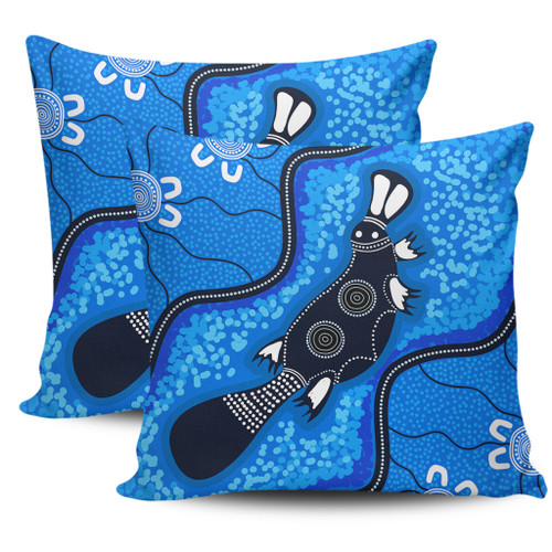 Australia Aboriginal Pillow Covers - Platypus Art Pillow Covers Australia Aboriginal Pillow Covers - Platypus Art Pillow Covers