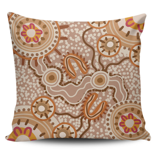 Australia Aboriginal Pillow Covers - Aboriginal Dot Design Artwork Pillow Covers Australia Aboriginal Pillow Covers - Aboriginal Dot Design Artwork Pillow Covers